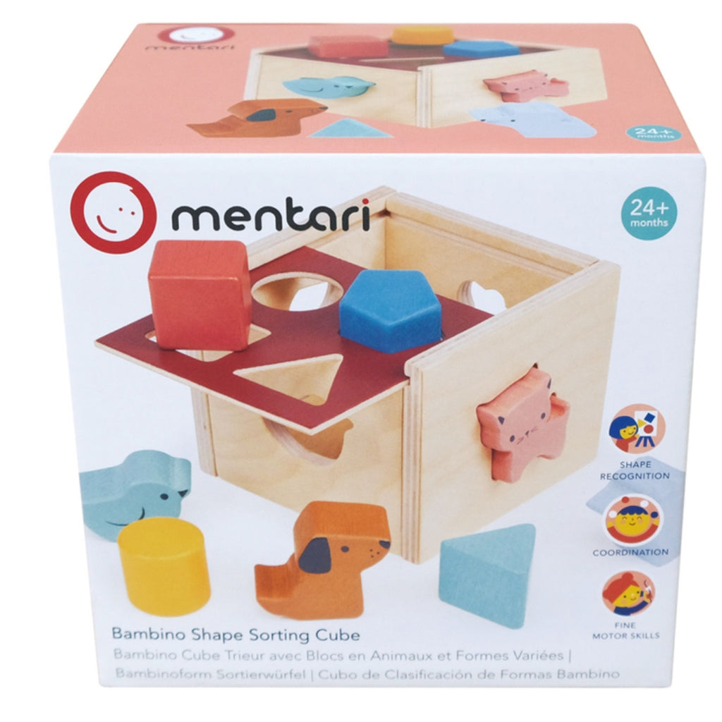 Bambino Shape Sorting Cube - UrbanBaby shop