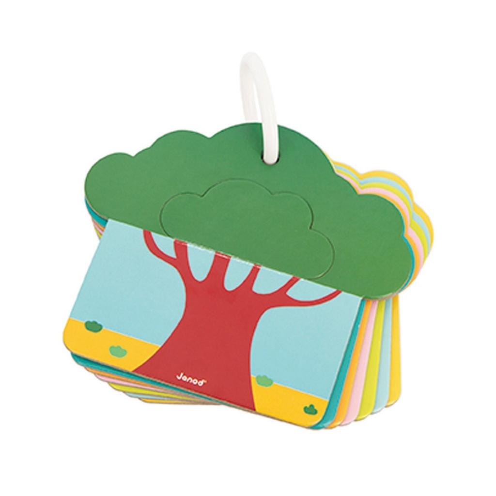 Janod Tactile Cards Savannah - UrbanBaby shop